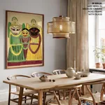 Jagannatha Trio (verso) by Unknown Artist (c1890) – Wall Decor
