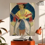 Kartikeya by Unknown Artist (c1890) – Wall Decor