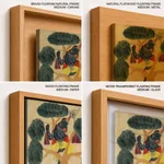 Krishna Steals the Clothes of the Cowgirls (Gopis) (recto) by Unknown Artist (c1890) – Wall Decor
