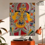 Madhubani Painting of Bihar Painting - Fine work by Unknown Artist (2019) – Wall Painting