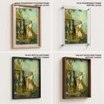 Marriage of Matsyagandha (Bhishma's Oath) by Ravi Varma Press (1890) – Wall Decor