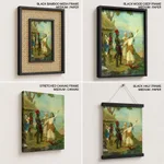Marriage of Matsyagandha (Bhishma's Oath) by Ravi Varma Press (1890) – Wall Decor