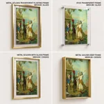 Marriage of Matsyagandha (Bhishma's Oath) by Ravi Varma Press (1890) – Wall Decor