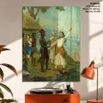 Marriage of Matsyagandha (Bhishma's Oath) by Ravi Varma Press (1890) – Wall Decor