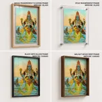 Matsya Avatar by Ravi Varma Press (1880) – Wall Hanging