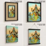Matsya Avatar by Ravi Varma Press (1880) – Wall Hanging