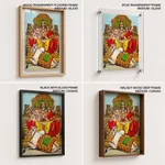 Shankar by Ravi Varma Press (late 19th c) – Wall Painting