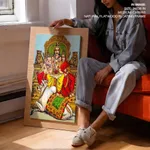 Shankar by Ravi Varma Press (late 19th c) – Wall Painting
