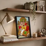 Shankar by Ravi Varma Press (late 19th c) – Wall Painting