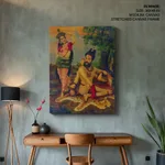 Shankar Bhilly by Ravi Varma Press (1890) – Wall Decor