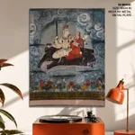 Shiva and Devi on Gajasura's Hide by Unknown Artist (c1675) – Wall Art