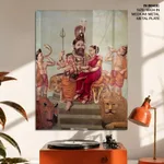 Shri Shiva Panchayatana (The Assembly of Shiva) by Chitrapriyaprakash Press, Bombay (1895) – Home Decor