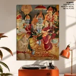 Shri Uttara Rama Panchayatana by Chitrapriyaprakash Press, Bombay (1886) – Wall Decor
