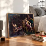 Sita Bhumi Pravesh by Raja Ravi Varma (1880) – Wall Art