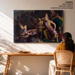 Sita Bhumi Pravesh by Raja Ravi Varma (1880) – Wall Art