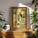 Sita Swayamvar by Ravi Varma Press (1880) – Wall Decor