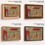 The Marriage of Krishna and Rukmini by Indian (c1590-1600) – Wall Art