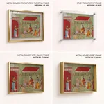 The Marriage of Krishna and Rukmini by Indian (c1590-1600) – Wall Art