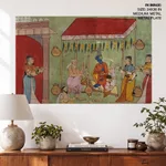 The Marriage of Krishna and Rukmini by Indian (c1590-1600) – Wall Art