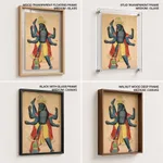 Trivikramapada (Three Steps of Vishnu) by Unknown Artist (c1890) – Wall Decor