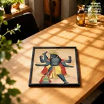 Trivikramapada (Three Steps of Vishnu) by Unknown Artist (c1890) – Wall Decor