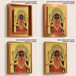 Two Aspects of Kali Kali Enshrined by Unknown Artist (c1890) – Wall Hanging