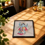 Vamana and Bali by Kalam Patua (2016) – Wall Decor