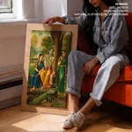 Venulola by Ravi Varma Press Malavli Lonavala (c1922) – Wall Painting