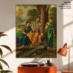 Venulola by Ravi Varma Press Malavli Lonavala (c1922) – Wall Painting