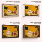 Lord Shiva and Parvati playing chaturanga by Devidasa (1694) – Home Decor