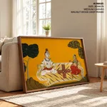 Lord Shiva and Parvati playing chaturanga by Devidasa (1694) – Home Decor