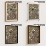 Madhubani Painting of Bihar Madhubani art by Satya Narayan Lal Karn (2019) – Wall Hanging