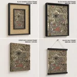 Madhubani Painting of Bihar Madhubani art by Satya Narayan Lal Karn (2019) – Wall Hanging