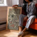 Madhubani Painting of Bihar Madhubani art by Satya Narayan Lal Karn (2019) – Wall Hanging