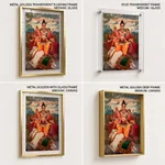 Shri Shankara by Chitrashala Steam Press, Poona (1800-1890) – Wall Hanging