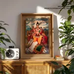 Shri Shankara by Chitrashala Steam Press, Poona (1800-1890) – Wall Hanging