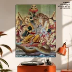 Shri Sheshanarayana by Chitrapriyaprakash Press, Bombay (1886) – Wall Art