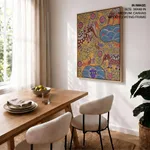 The King Elephant and the wise Hare by Bharati Dayal – Wall Decor