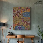 The King Elephant and the wise Hare by Bharati Dayal – Wall Decor