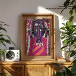 Devotional painting (female figure) by Unknown Artist – Wall Hanging