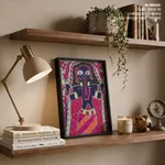 Devotional painting (female figure) by Unknown Artist – Wall Hanging