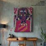 Devotional painting (female figure) by Unknown Artist – Wall Hanging