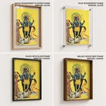 Kali Standing on Shiva (verso) by Unknown Artist (c1890) – Home Decor