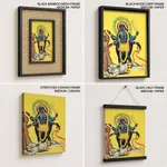 Kali Standing on Shiva (verso) by Unknown Artist (c1890) – Home Decor