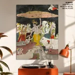 Krishna Lifting Mount Govardhan by Unknown Artist (c1780) – Home Decor