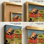Krishna’s childhood pranks by Unknown, Pahari School (1725-1750) – Home Decor