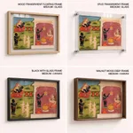 Krishna’s childhood pranks by Unknown, Pahari School (1725-1750) – Home Decor