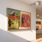 Krishna’s childhood pranks by Unknown, Pahari School (1725-1750) – Home Decor
