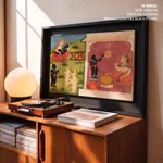 Krishna’s childhood pranks by Unknown, Pahari School (1725-1750) – Home Decor