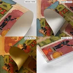 Krishna’s childhood pranks by Unknown, Pahari School (1725-1750) – Home Decor